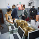 The new technology center is opened to the press for a media event on March 21, 2016 (Associated Press)